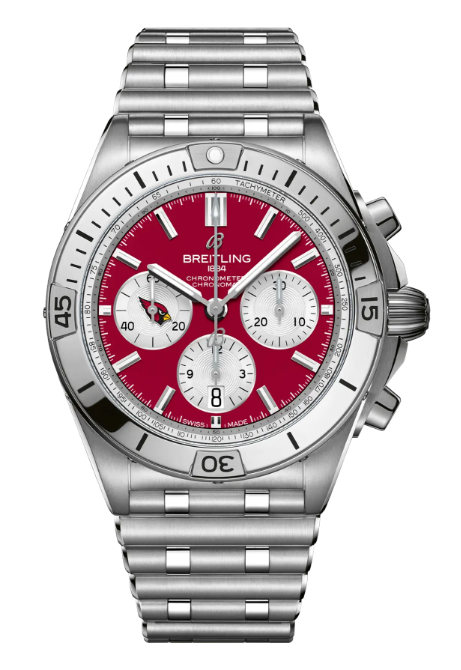 Review Breitling CHRONOMAT B01 42 NFL ARIZONA CARDINALS EDITION Replica watch AB01342B1K6A1